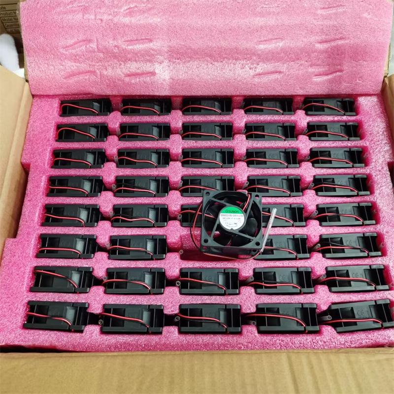 Brand New EB60251B2-D00A-A99 DC 12V 0.94W 6CM Double Ball Bearing Chassis Fan