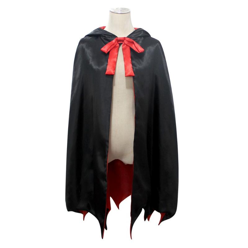 90cm Halloween Sexy Women Cloak Prop Little Red Riding Hood Cloak Queen Cosplay Costume Make Up Party Dress Family Party Clothes