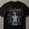 Alex Caruso Basketball Player Fan T-Shirt, Cult Hero Chalk Art Design, The Accountant Sports Enthusiast Graphic Tee Gift