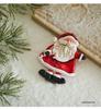 Retro Gingerbread Man Christmas Tree Ornaments: Cute Resin Refrigerator Magnets