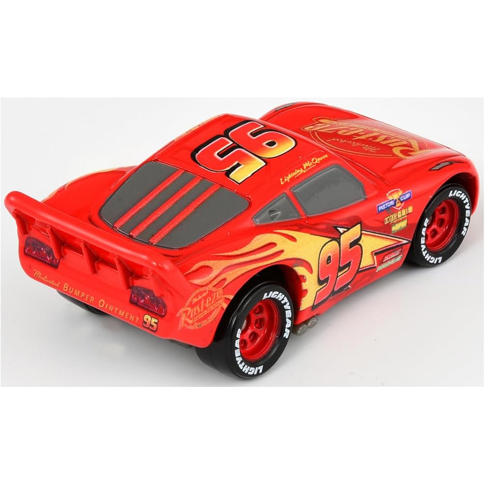 Takara Tomy Disney Cars Tomica C-21 Lightning McQueen Toy Car 3 Years and Up Boxed ST Mark Certified