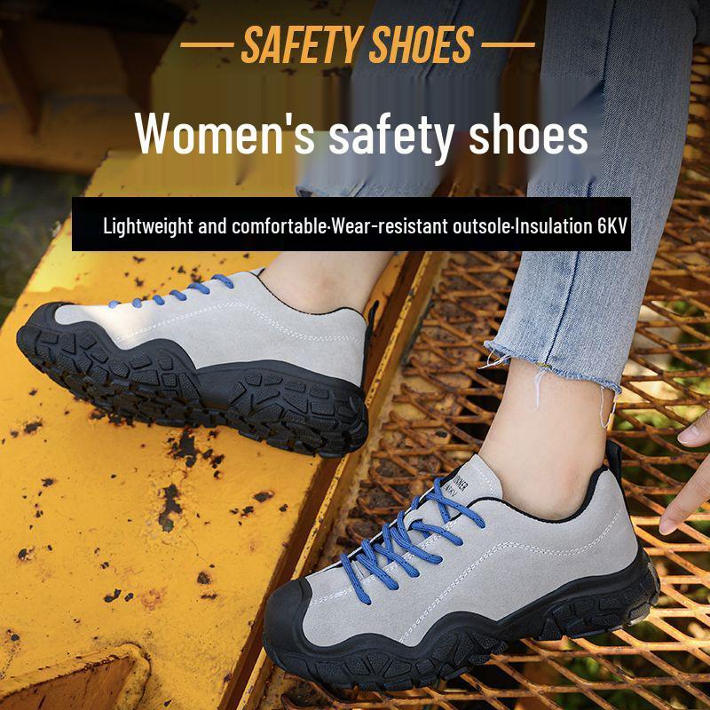 Ανθεκτικά Μονωμένα Παπούτσια Ασφαλείας Εργασίας Unisex: Αντι-θραύση, Αντι-διάτρηση, Πλαστική Προστασία Δακτύλων