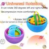 3D Rotation Sphere Fidgeting Gyro Tactile Toys Hand Fidgeting Spinner Gyroscope Toys For 5 To 10   Stress Relief Toy