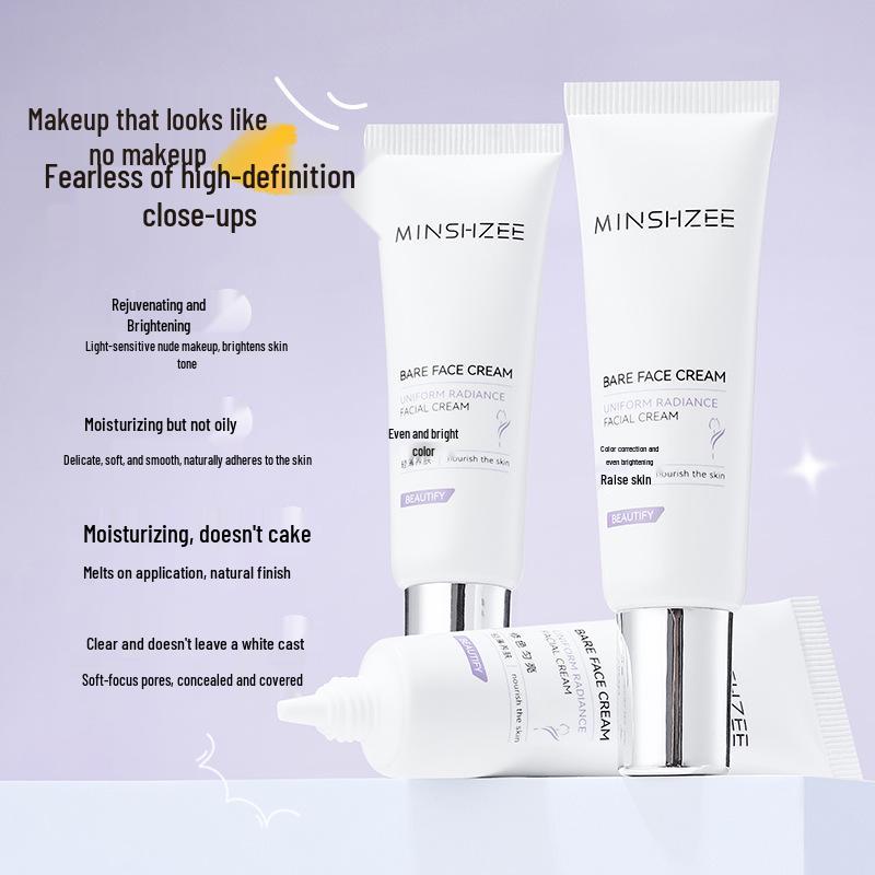 Mingxi Zhi Natural Brightening Moisturizing Cream for a Radiant, Natural-Looking Complexion