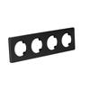 Quadruple Frame, Plastic, Black, BETA ONNLINE