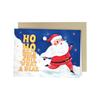 Rude Christmas Cards - Adult Humor Gag Gifts, Offensive Funny Designs (Santa/Reindeer/Gingerbread) With Kraft Envelopes, Xmas Greetings