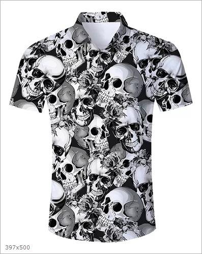 Sports d printing shirt casual explosion breathable quick drying casual vacation