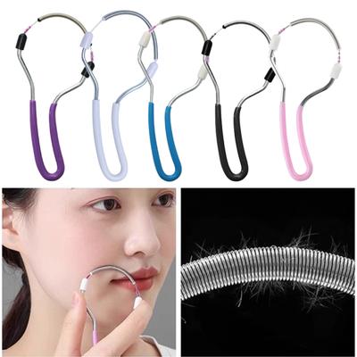 Εγχειρίδιο αποτρίχωσης προσώπου Spring Epilator για γυναίκες Εργαλείο αποτρίχωσης για μάγουλα Λαιμός άνω χείλος και πηγούνι