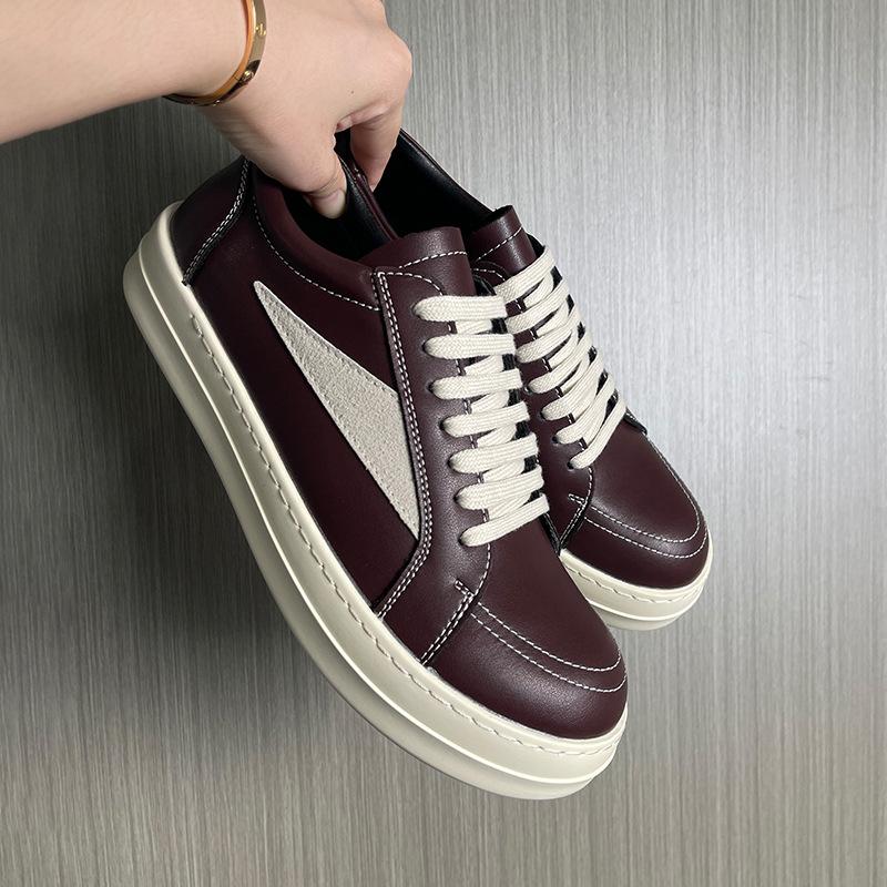 Autumn and winter new retro couple with the same multi-color board shoes low-top casual commuting jogging sneakers 87121-X