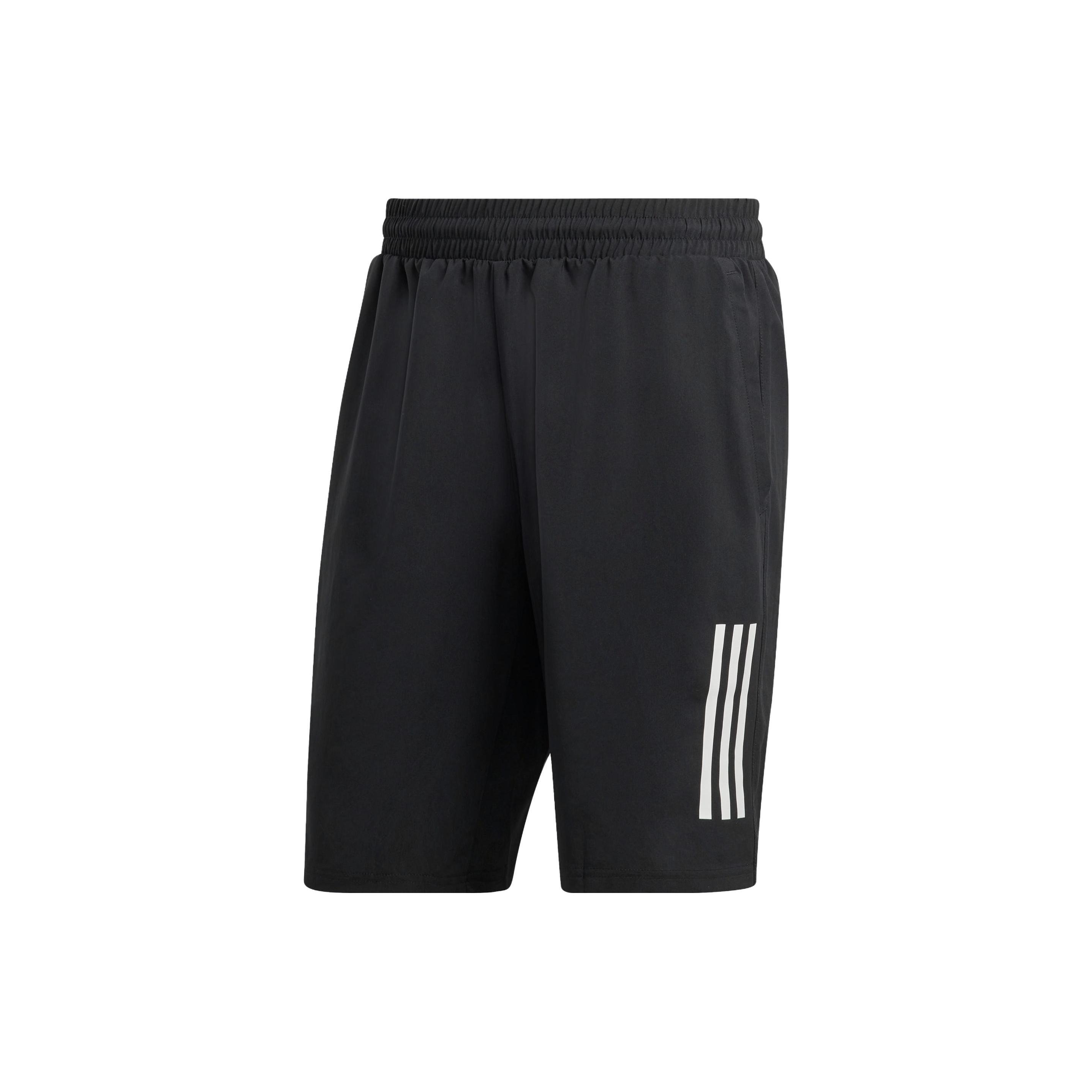 adidas Club 3-Stripes Tennis Shorts Asia Sizing  Black  Men s HS3253 S