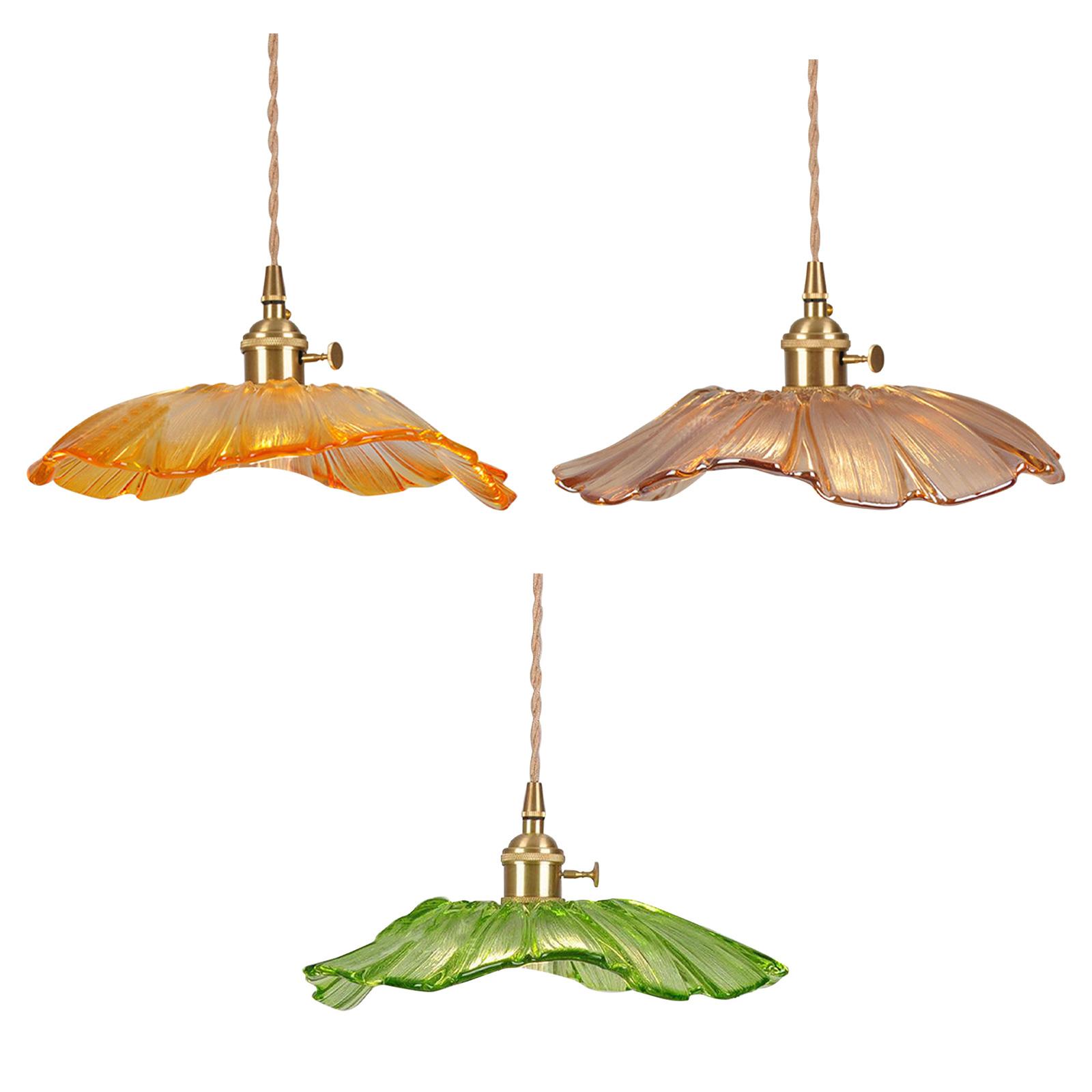 Pendant Lamp Ceiling Lamp Sturdy Creative Art Craft Flower Chandelier for Bedroom Living Room Kitchen Bar Counter Bedside