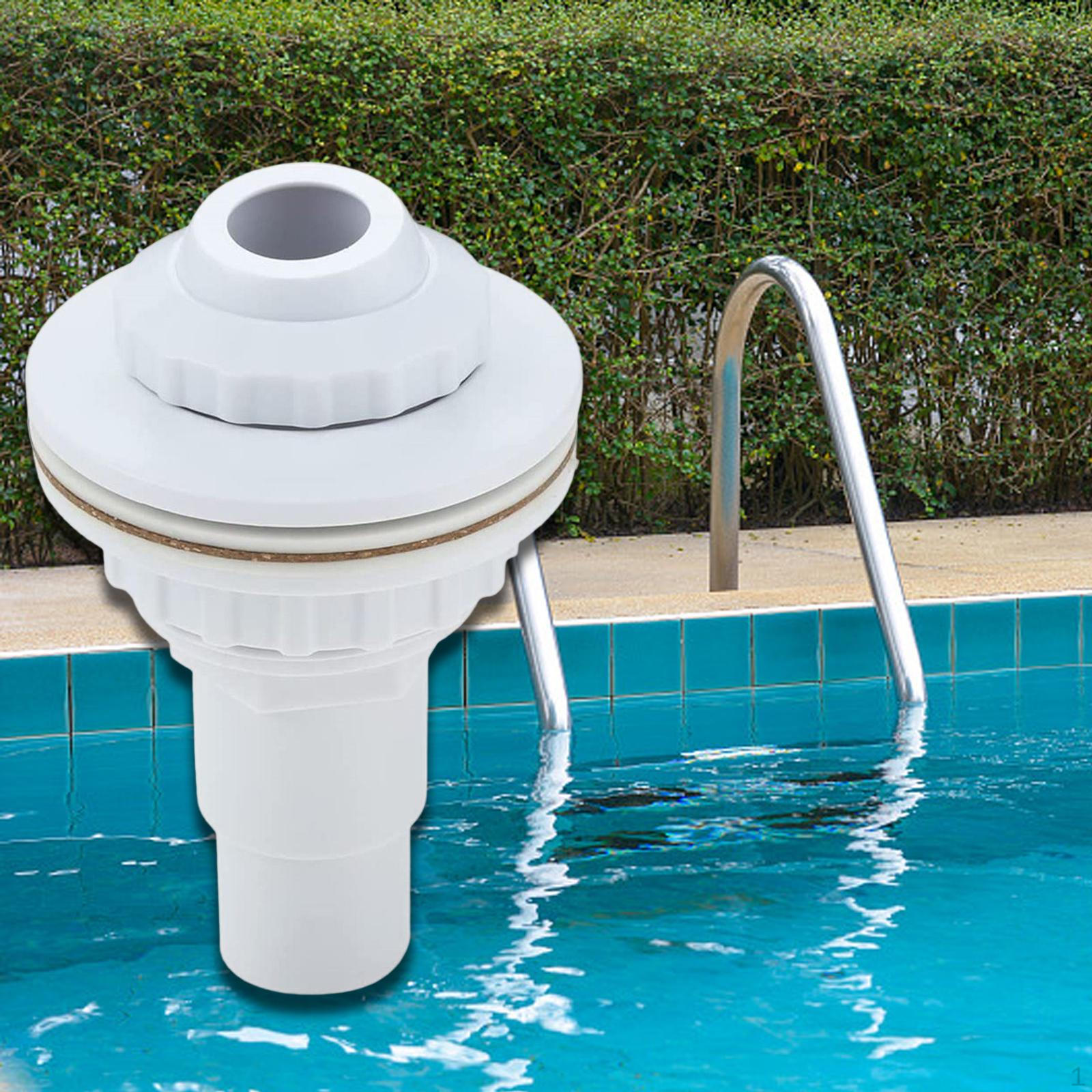 

Ground Pool Return Outlet Jet Detachable Complete Plumbing Fittings Nozzle Replacement Part