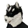 Plush Husky Head Mask With Funny Animal Costume For Halloween And Party Events