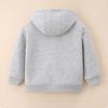 Aoli Boys' Thickened Fleece-Lined Hooded Sweatshirt