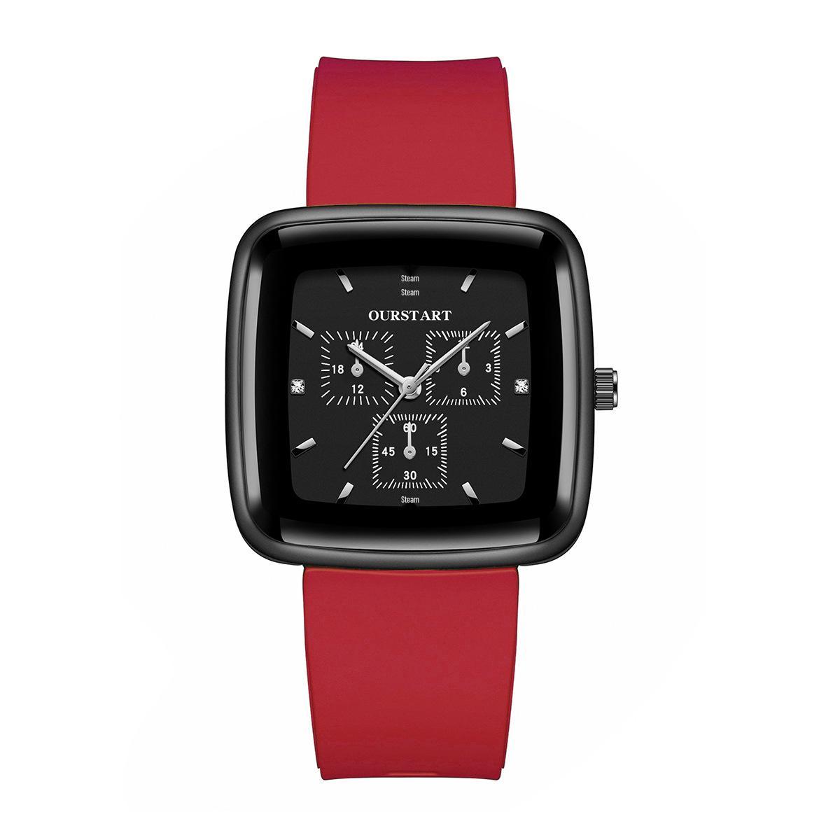 

Модные студенческие кварцевые часы: Минималистичный высококлассный дизайн из сплава и силикона для женщин