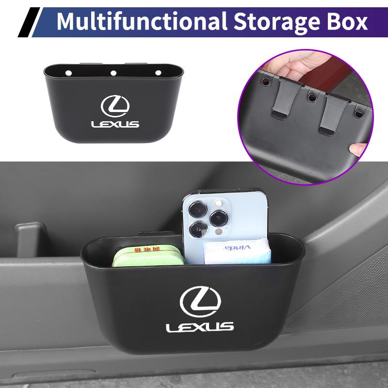 Car Door Clutter Organizer Trash Can Tools Storage Box Waste Case For Lexus CT ES GS NX IS250 CT200h IS300h ES300h RX400h NX300h YV6
