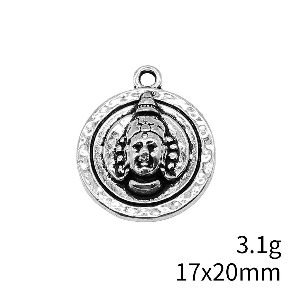 Thanksgiving Day Charms For Nails Buddha Statue Charms Pendant Home Garden Bracelet Pendant