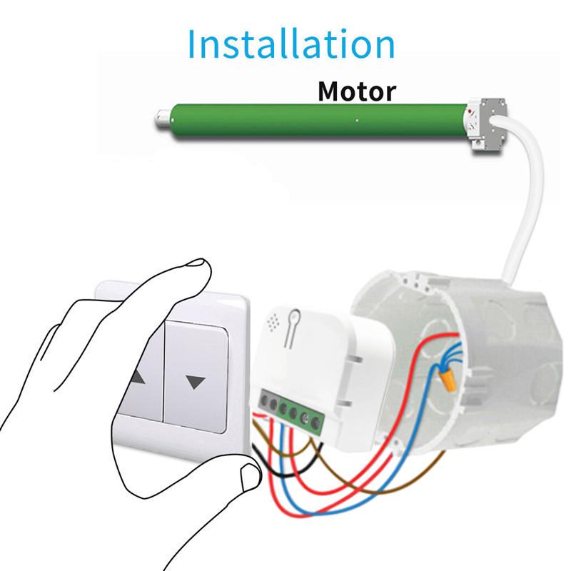 Graffiti WiFi Smart Mini Curtain Module with Alexa Voice Control & Timer