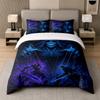 3Pcs Bed Set,Solo Leveling 1 Duvet Cover and 2 Pillowcases, Printed Bedding Decor For Guest Room