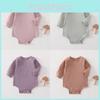 Unisex Baby Baumwoll-Body mit Ärmeln und antibakteriellem Stoff für Neugeborene und Kleinkinder Mädchen Jungen