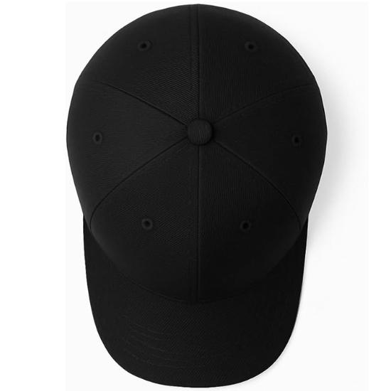 BLESS INTERNATIONAL Premium Baumwoll-Baseballkappen für Herren & Damen (Schwarz)