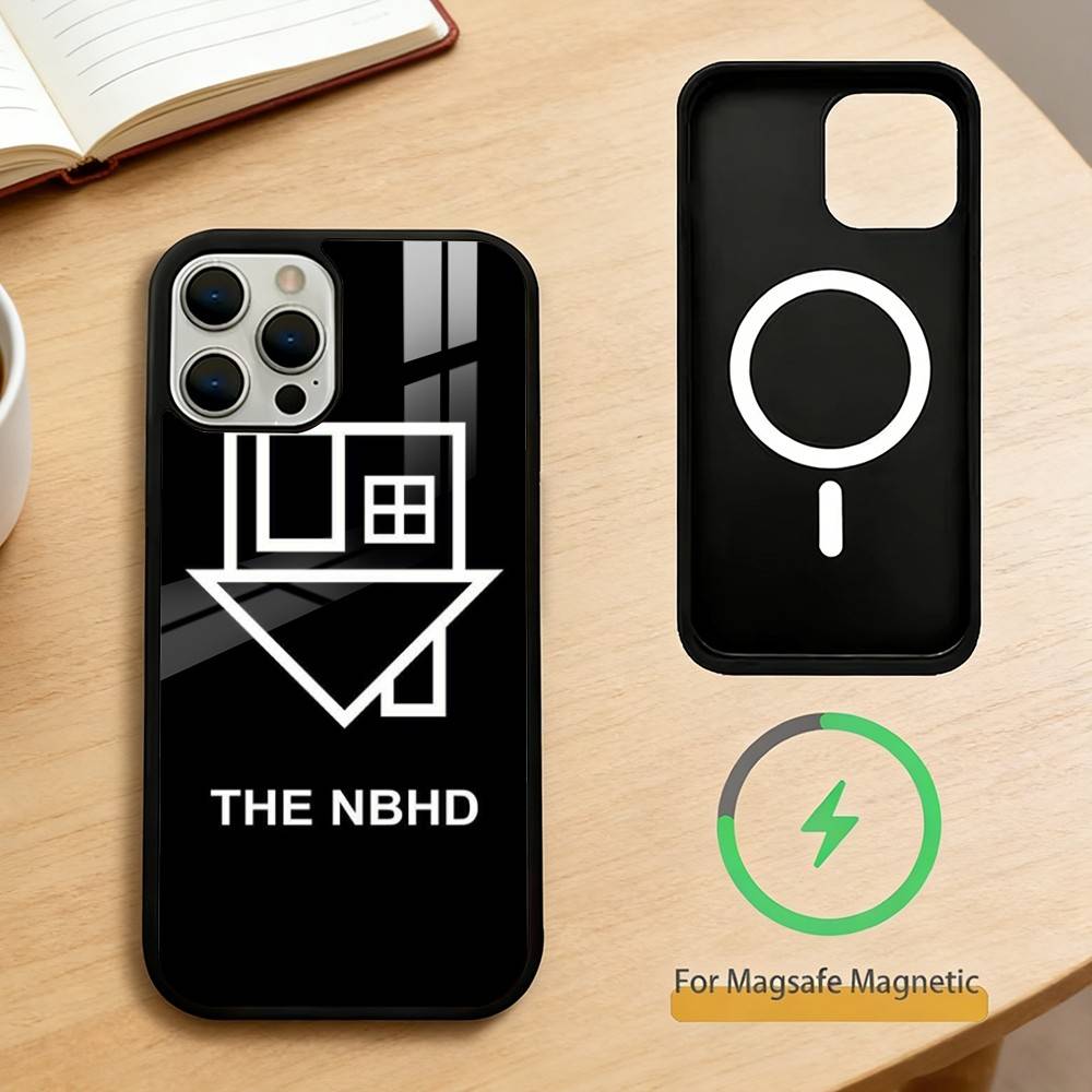 

T-Телефонный чехол The N-Neighbourhood для iPhone 14,16,15,13,17,12,Plus,Pro,Max Магнитный Для Magsafe Матовый Чехол iPhone12