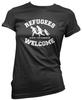 Willkommen Flüchtlinge Damen T-Shirt
