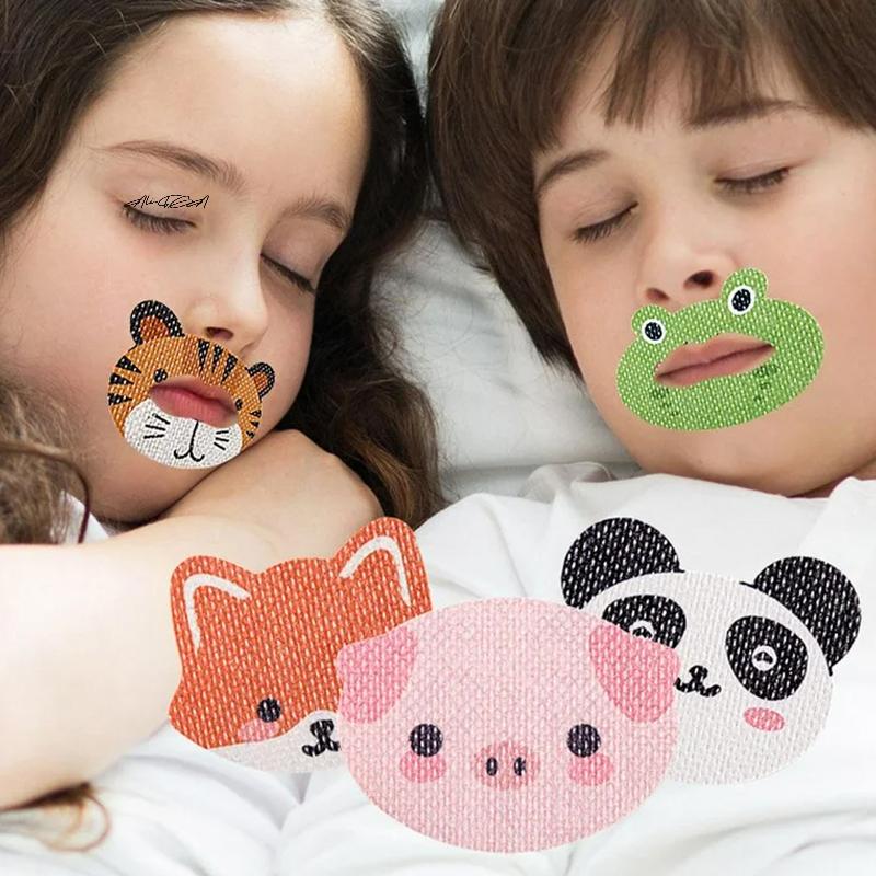 30 Sheets Anti-Snoring Stickers for Children Sleep Closed-Mouth Breathing Correction Shut up Patch for Better Sleep Quality