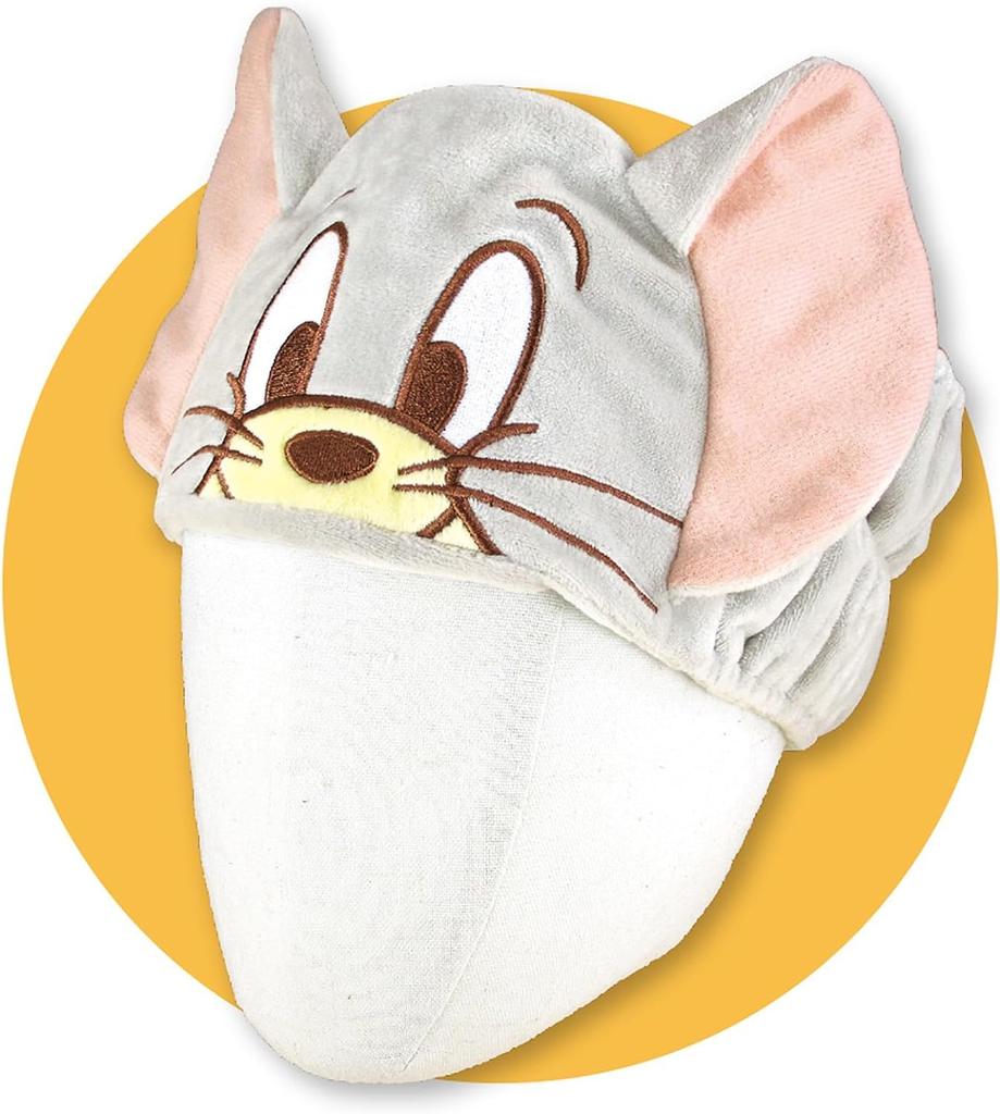 Tom and Jerry Headband, Face Wash, Sports Headband, Tom & Jerry Tuffy Set (Hairband, Slider Bag)