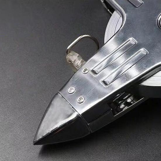 30/50/100m Handheld Stainless Steel Frame Ruler Tape Measure Measuring Tool