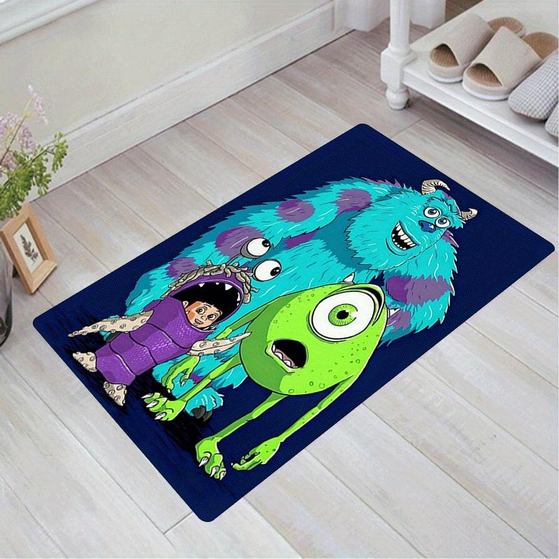 

1pc Monsters, Inc. Pattern Area Rug Soft Flannel Floor Mat for Living Room,Office,Bedroom and Carpet,Sofa Coffee Table Floor Mat 60cm by 90cm