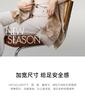 ELLE 100% Sheep Wool Flower Jacquard Scarf