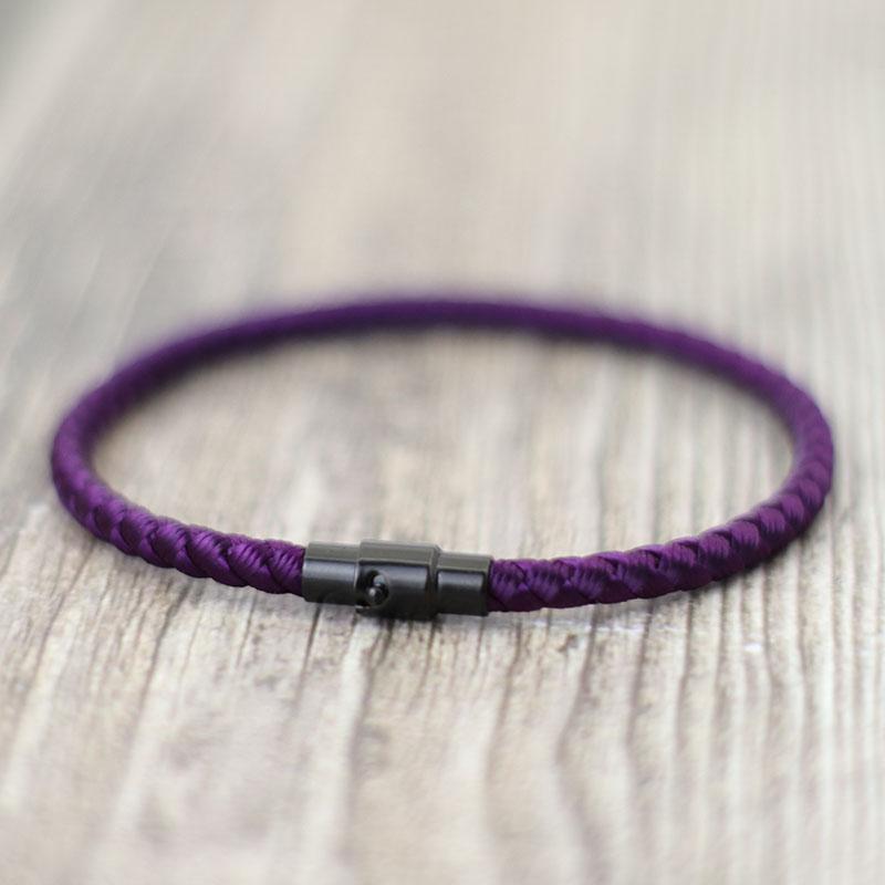 Kieltau-Armband Klasse A - Glücksbringendes rotes Faden-Paararmband für Wohlstand und Gedeihen - Magnetischer Armreif