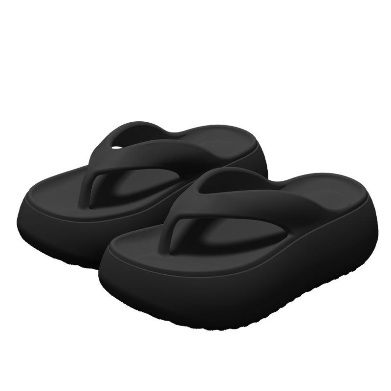 Nové huňaté boty se silnou podrážkou jsou módní, všestranné a protiskluzové plážové žabky