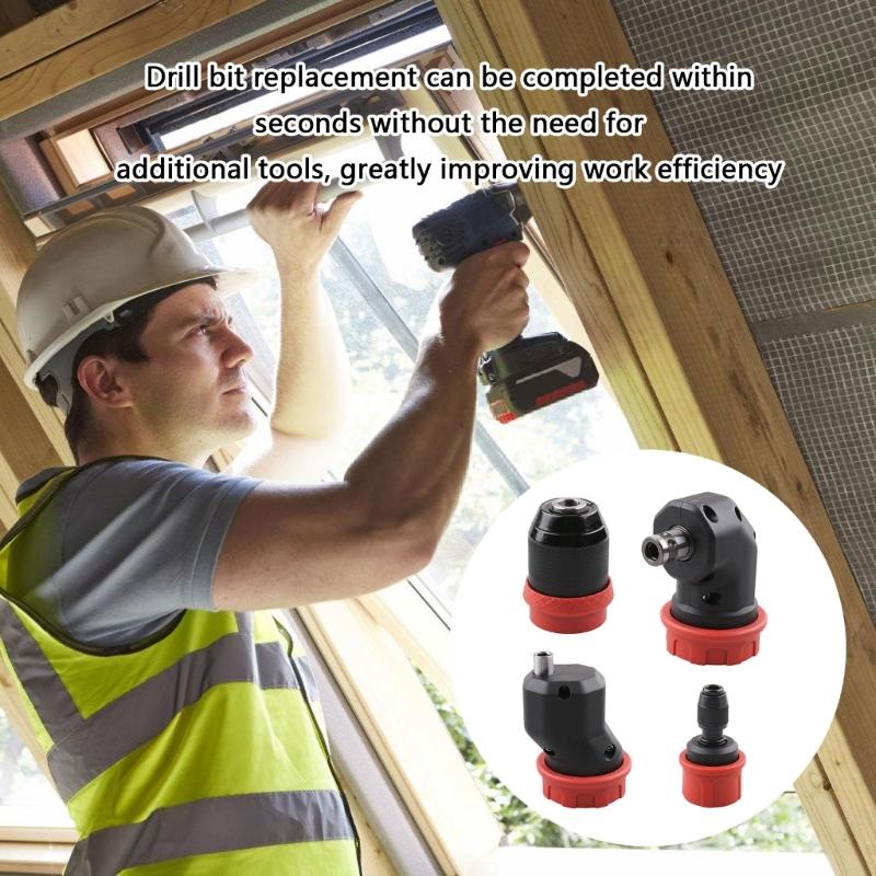 Large Power Cordless Lithium Drill Quick Detaches Chucks with Ergonomic Handle Small ABS Metal Set for Multiple Surfaces