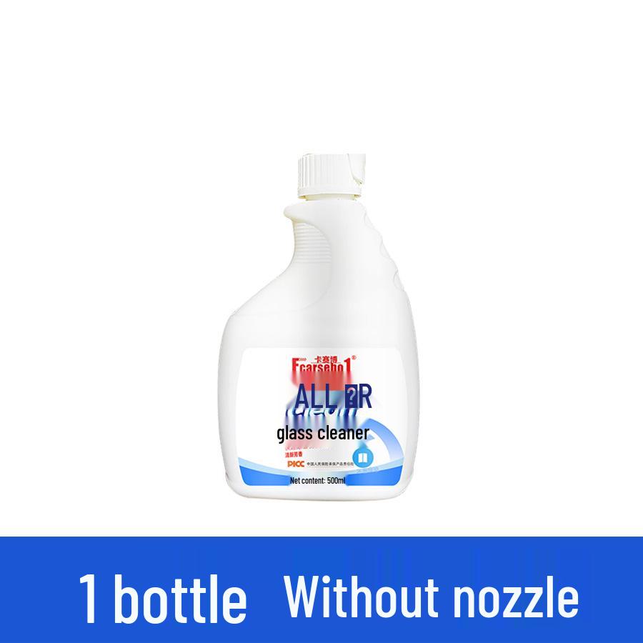 Household Glass Cleaner for Bathroom Stains - Strong Descaling and Stain Removal for Mirror Surfaces