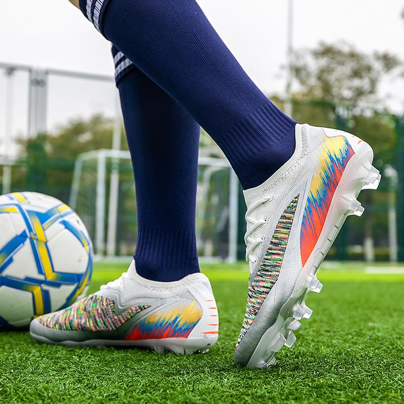 Men New Football Boots Society Grass Original Resistant High Quality Male Soccer Shoes Comfortable Sports Fast Football Shoes