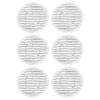 6-piece Mop Pads for Rag Fiber Mop Pads and Steam Cleaning Mops
