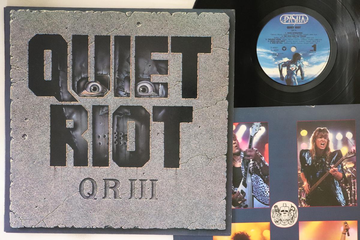 

LP Record QUIET RIOT - Qr III Z40321 PASHA 1986 US Metal Used