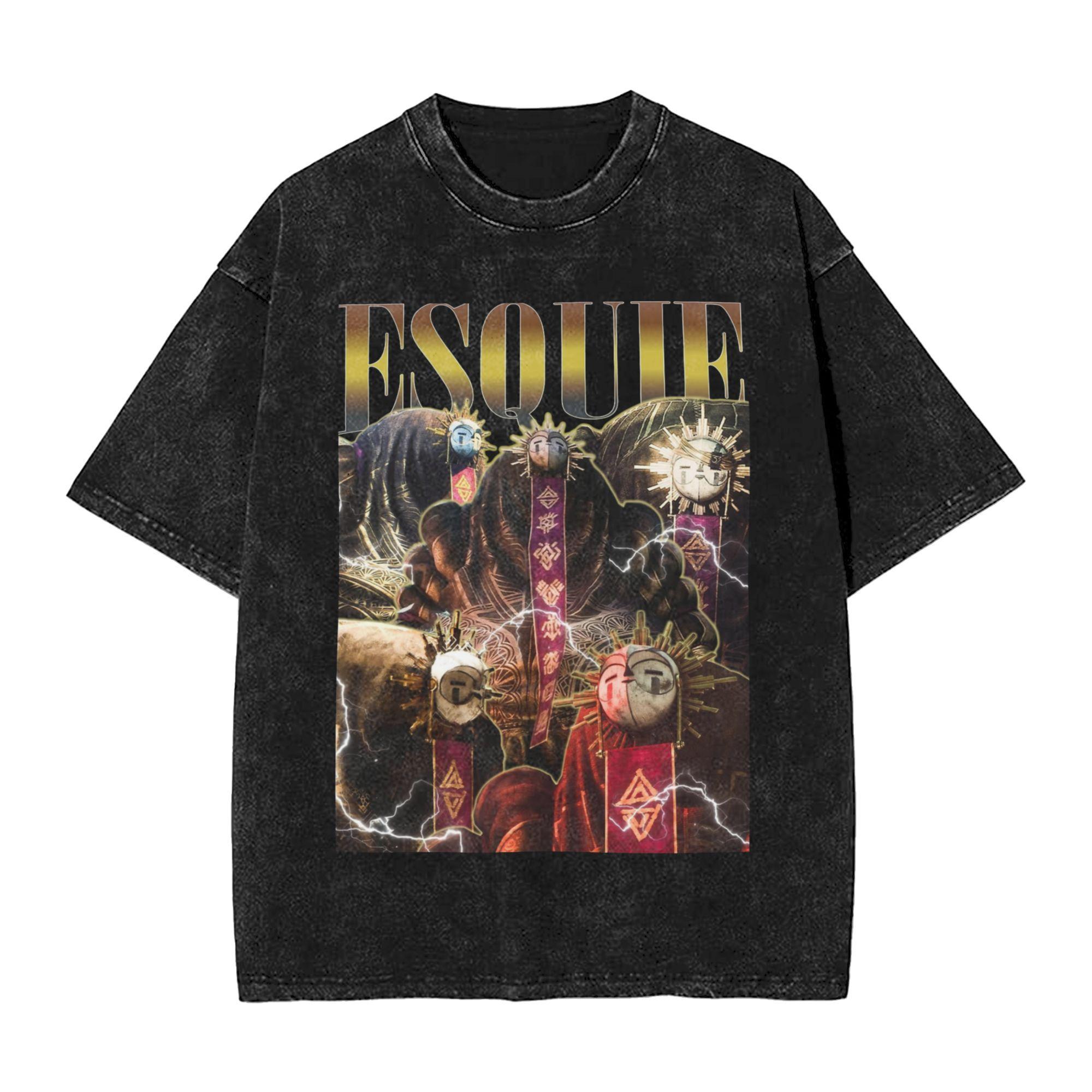 

Футболка Legend Game Quote Clair Obscur Мужская с круглым вырезом из чистого хлопка, стиранная, футболка с коротким рукавом, классическая одежда 3XL