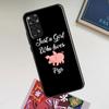 Just A Girl Who Loves Pigs Case For Xiaomi Redmi Note 12 Pro Plus 8 9 10 11 Pro 8T 9S 10S 11S 12S 9C 10A 10C 12C Cover
