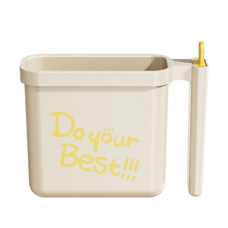 Lazy No Wash Instant Noodle Bowl with Fork Heat-resistant Lunch Box Food Grade Material Instant Food Ramen Bento Box Reusable