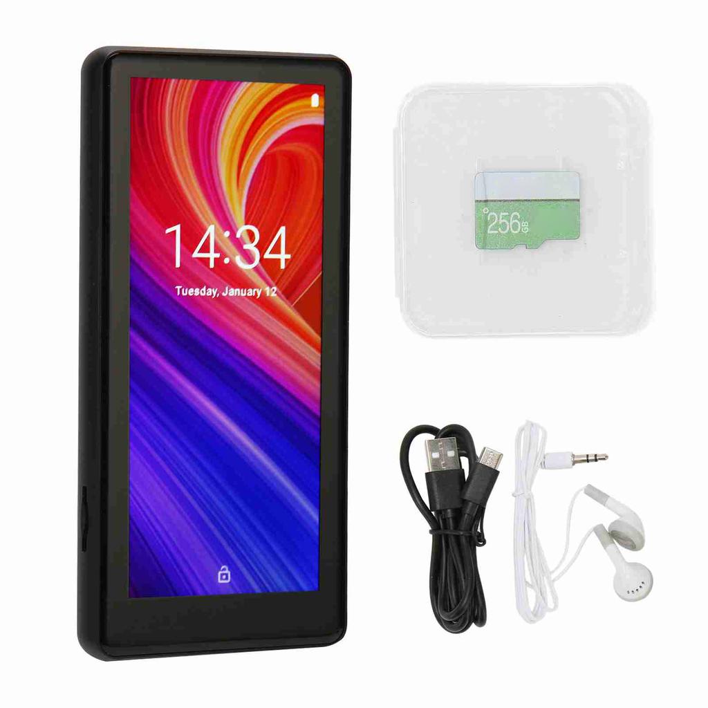 Odtwarzacz MP3 Bluetooth 5.0 z WiFi HD 4.0-calowy pełny ekran dotykowy przenośny odtwarzacz muzyczny MP3 z