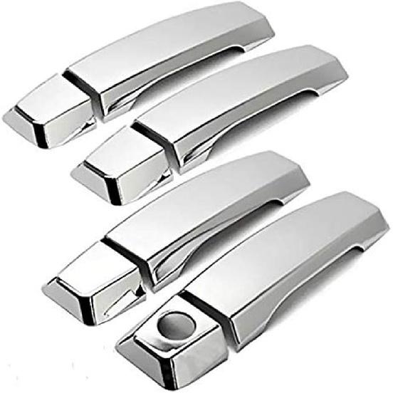 Quality Accessories Chrome Plated Handle Covers Compatible with Nissan Titan