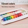 Feather Robe Dustless Chalk Set: White & Red Chalk with Anti-Stain Holder for Teacher and Children Use