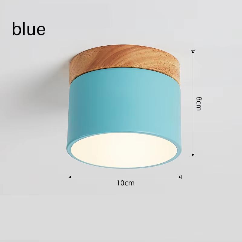LED downlight modern colorful ceiling light surface mounted spotlight bedroom lighting for living room indoor Light fixture