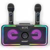 SD215 Bluetooth Speaker Wireless Microphone Home KTV Bluetooth Speaker Integrated Double Choral Microphone