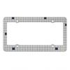 Metal Tag Frame Auto License Bracket Graphite Steering Wheel Icon Aluminum Print Car Custom Print