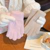 Lovely Multicolor Winter Gloves Thickened Soft Knitted Gloves New Cold-proof Gloves  Women Girls