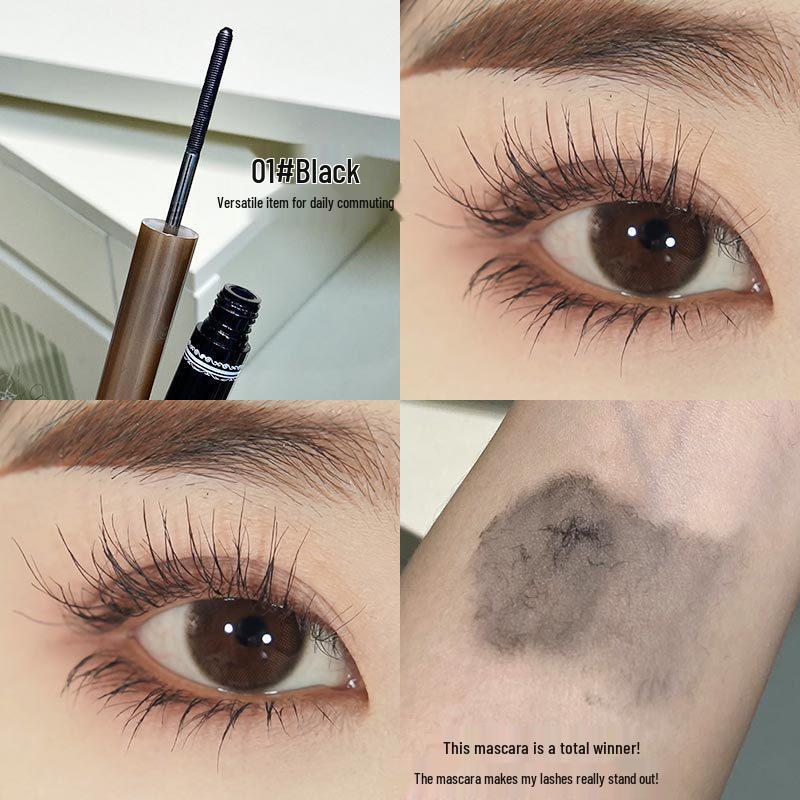 

Fei Xi Надтонка Водостійка Туш, що не розмазується - Довготривала Формула для Підкручування та Подовження